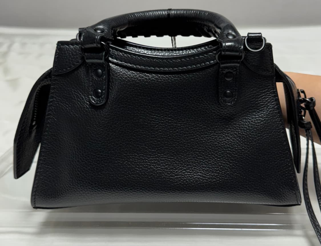 발렌시아가 네오 클래식 미니 올블랙 백 가방 시티 모터 상품이미지3