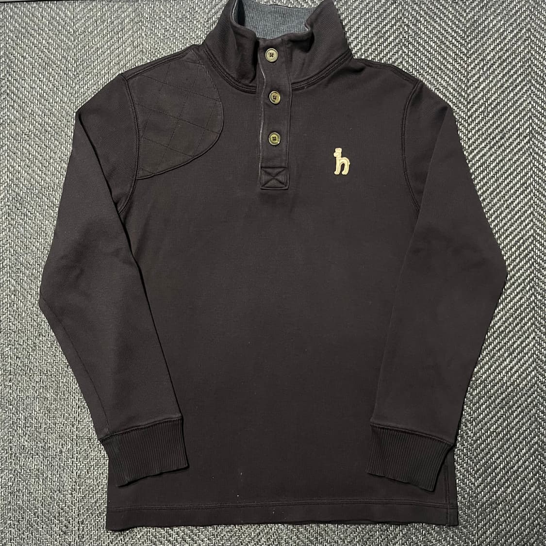 HAZZYS 해지스 단추 니트 티셔츠 상품이미지2