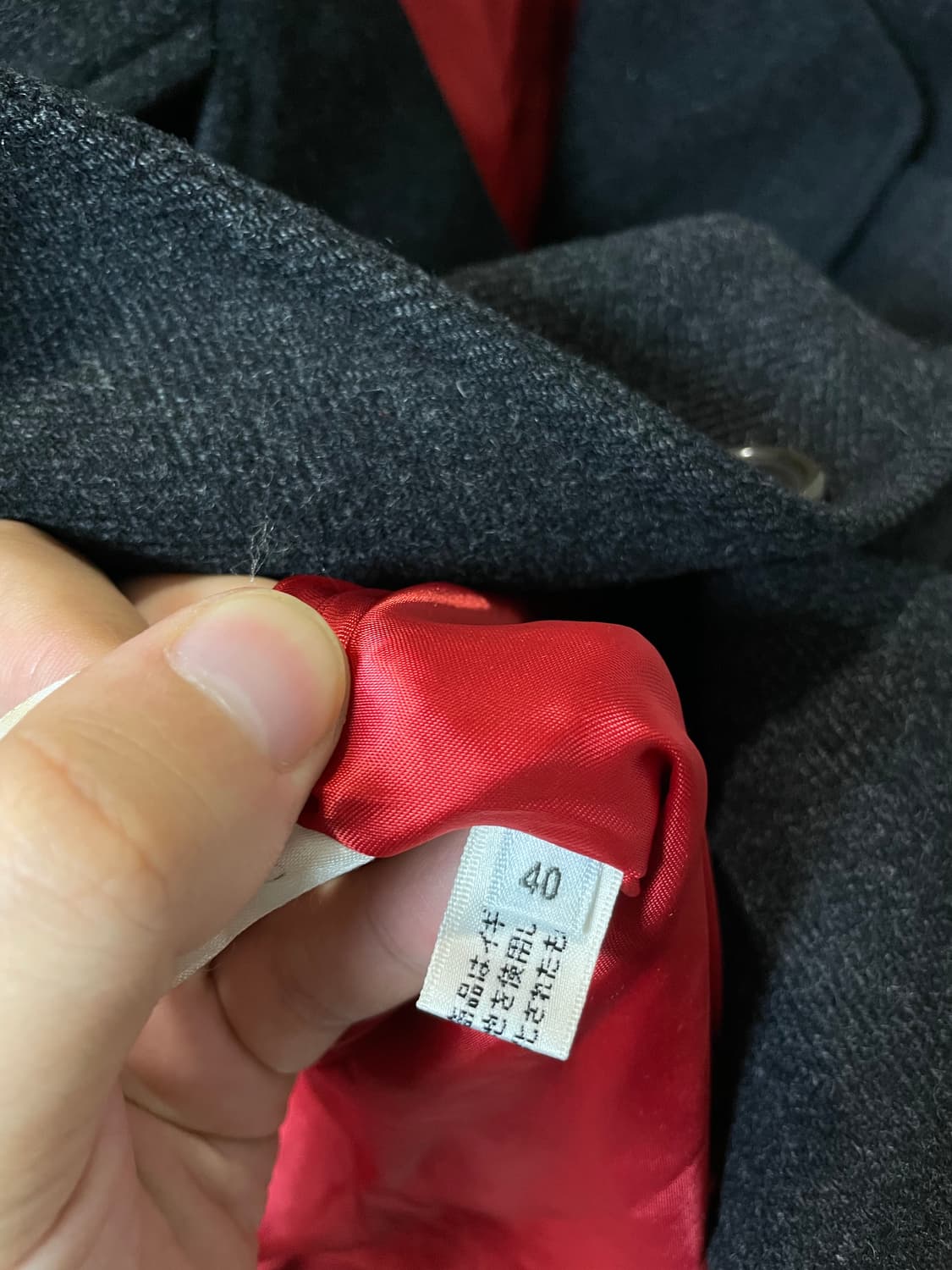 (40) Paul Smith 폴스미스 우먼 차콜 울 자켓 상품이미지7