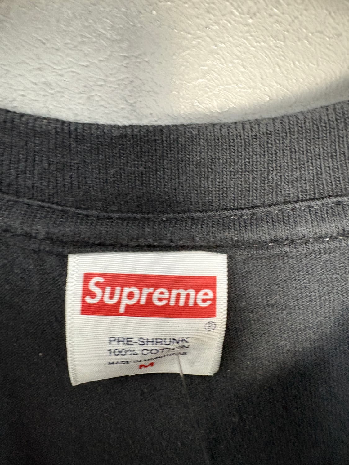 슈프림 24ss up-set 블랙 반팔 A3664 상품이미지7