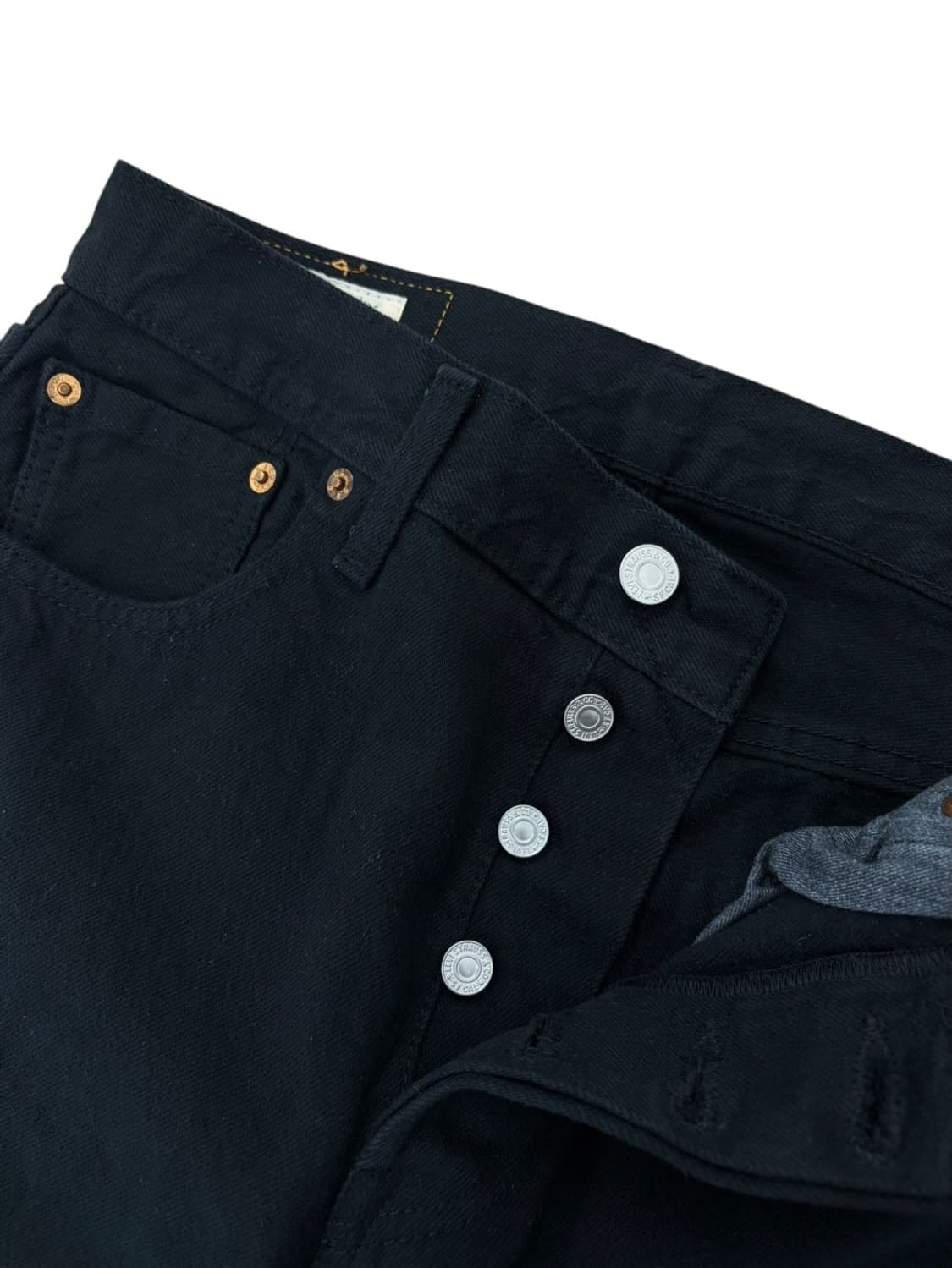 리바이스 501 프리미엄 블랙 데님 (30)  상품이미지3