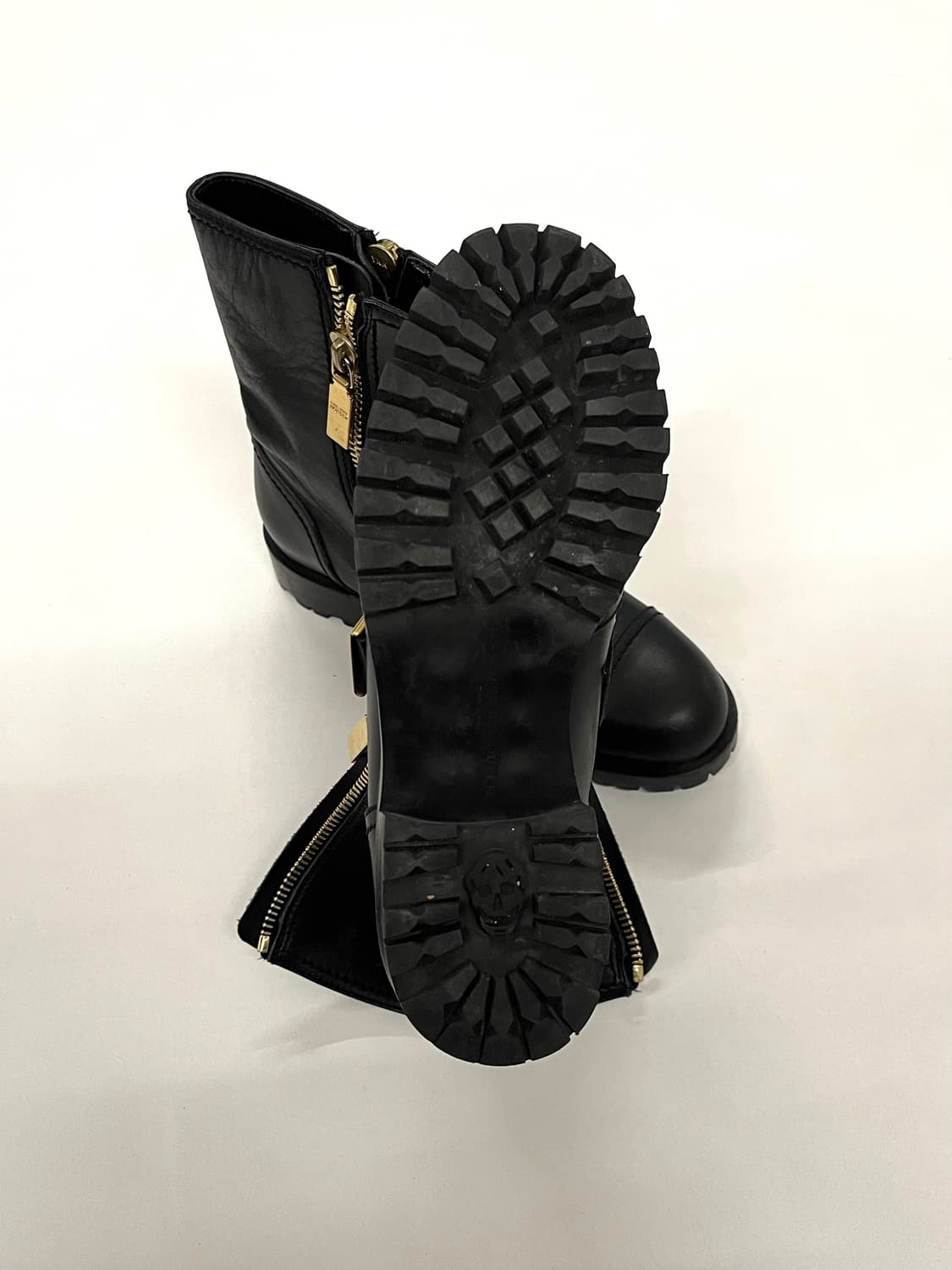 알렉산더 맥퀸 스터드 바이크 부츠 상품이미지10