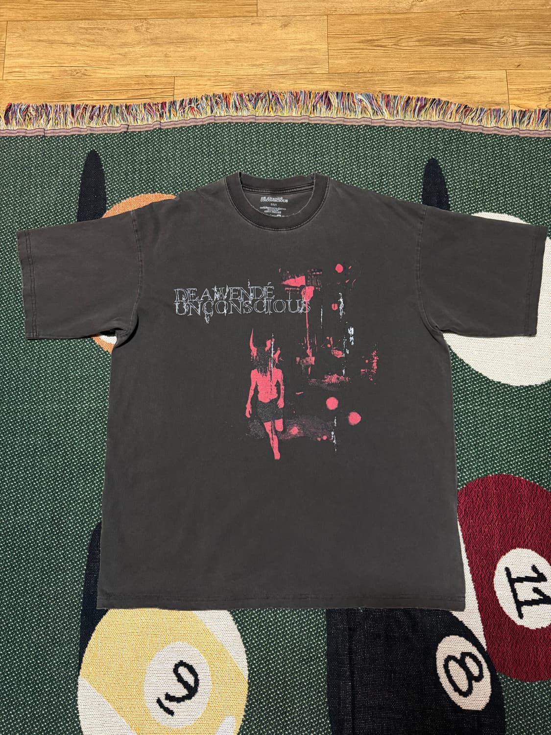 [1] 어웬드 레드 베일 반팔 다크 그레이 상품이미지2