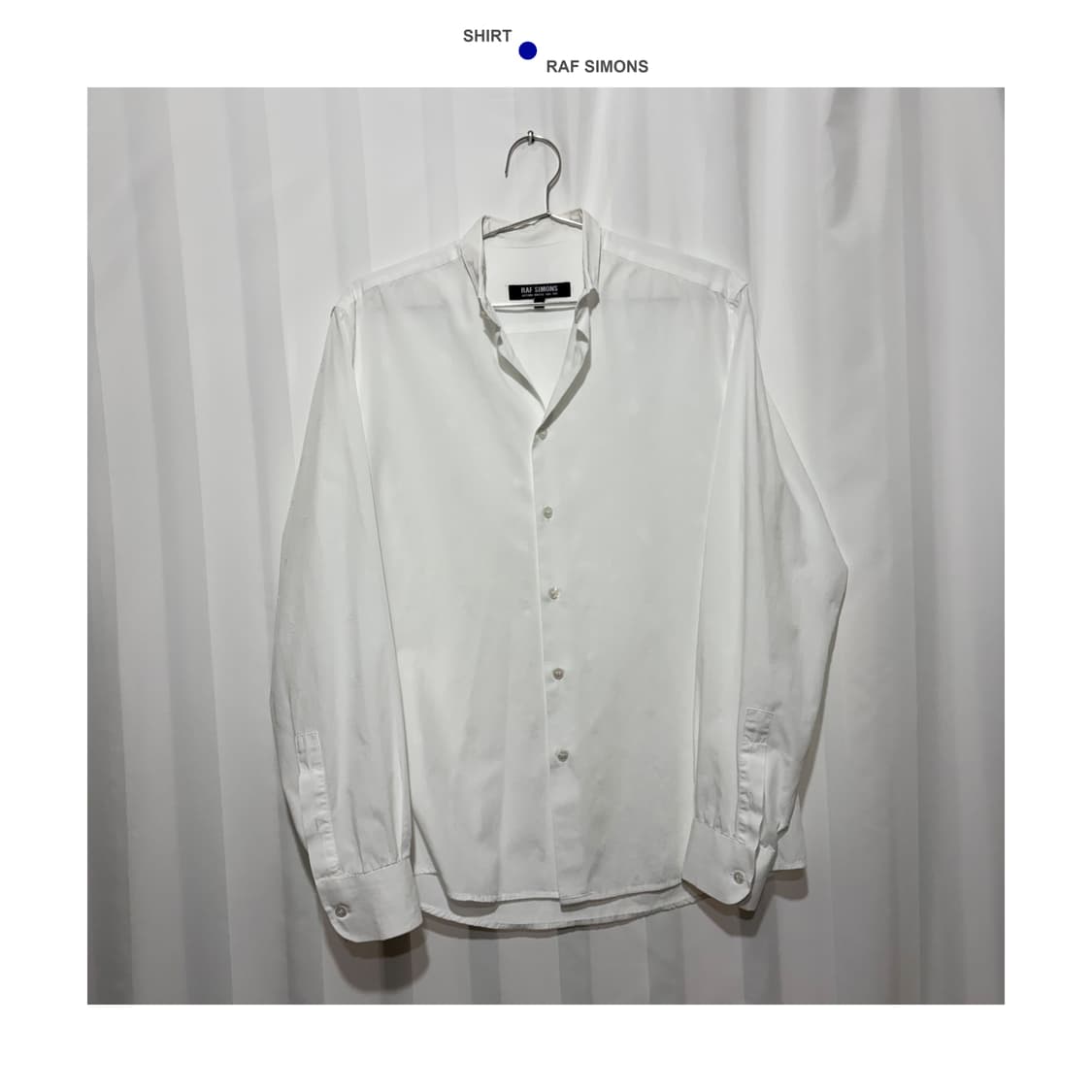 라프시몬스 2006fw 자수 셔츠 상품이미지1