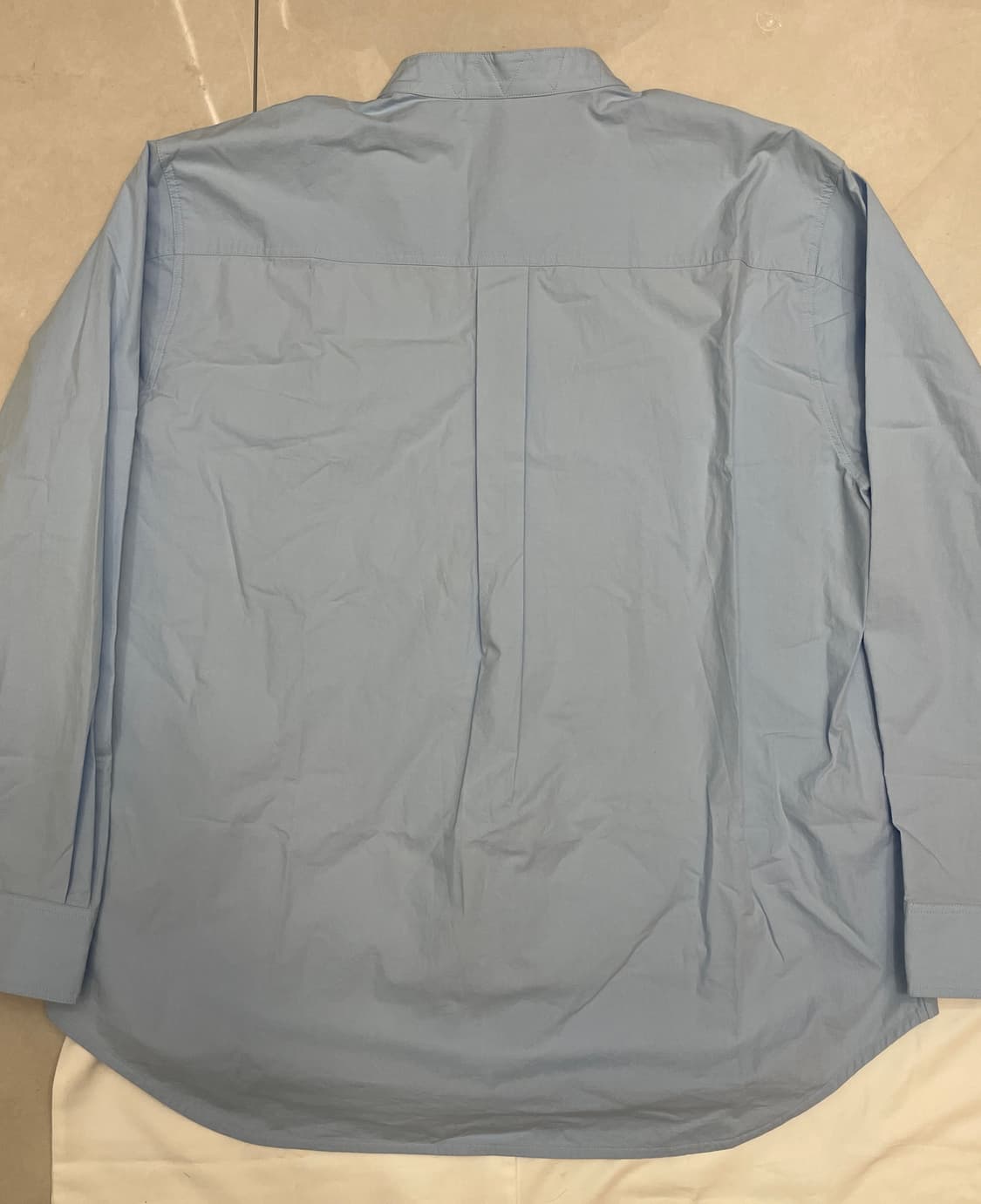 렉토 파비오 차이나 카라 셔츠 블루 상품이미지3