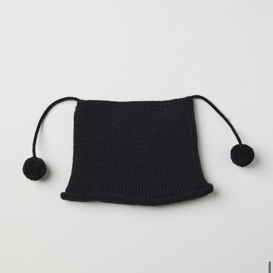 복복- 폼폼 캣 비니 (블랙) 상품이미지3