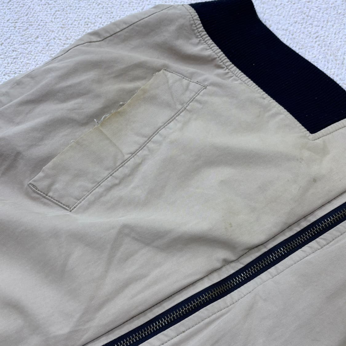 실측확인 지프 빈티지 항공 점퍼 자켓 0410E 상품이미지5