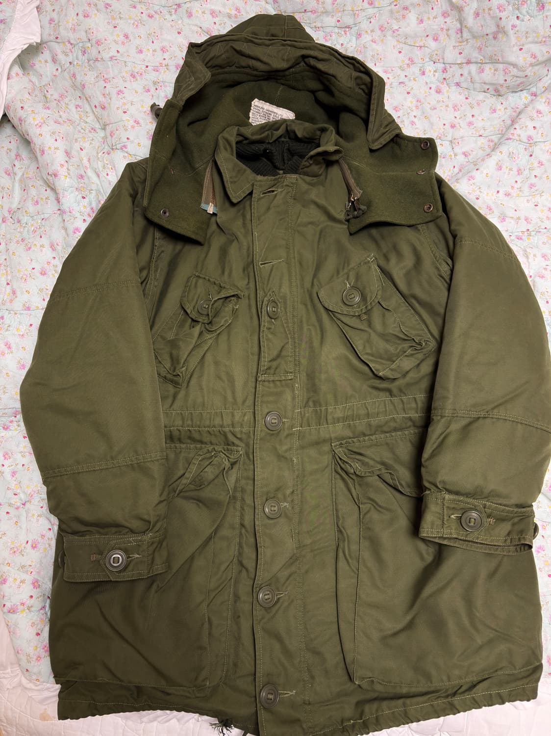 80‘s 캐나다군 익스트림 콜드 웨더 파카(105, 숏-미디움) 상품이미지1