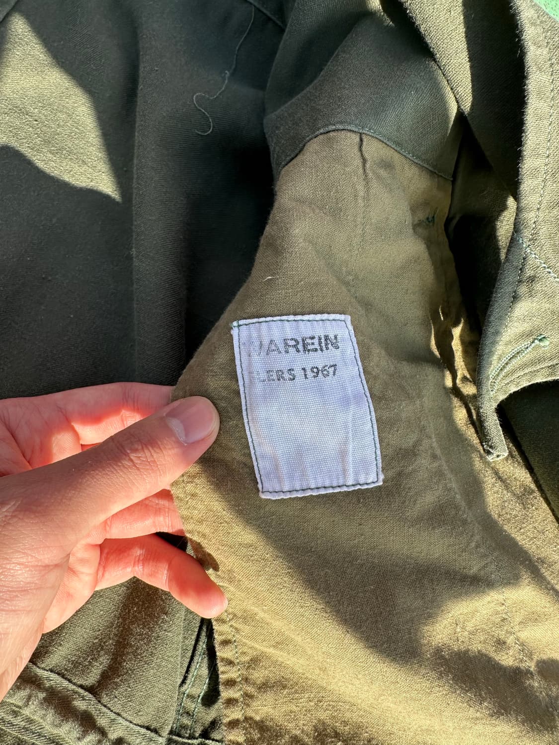 60s french army m64 필드자켓 상품이미지6