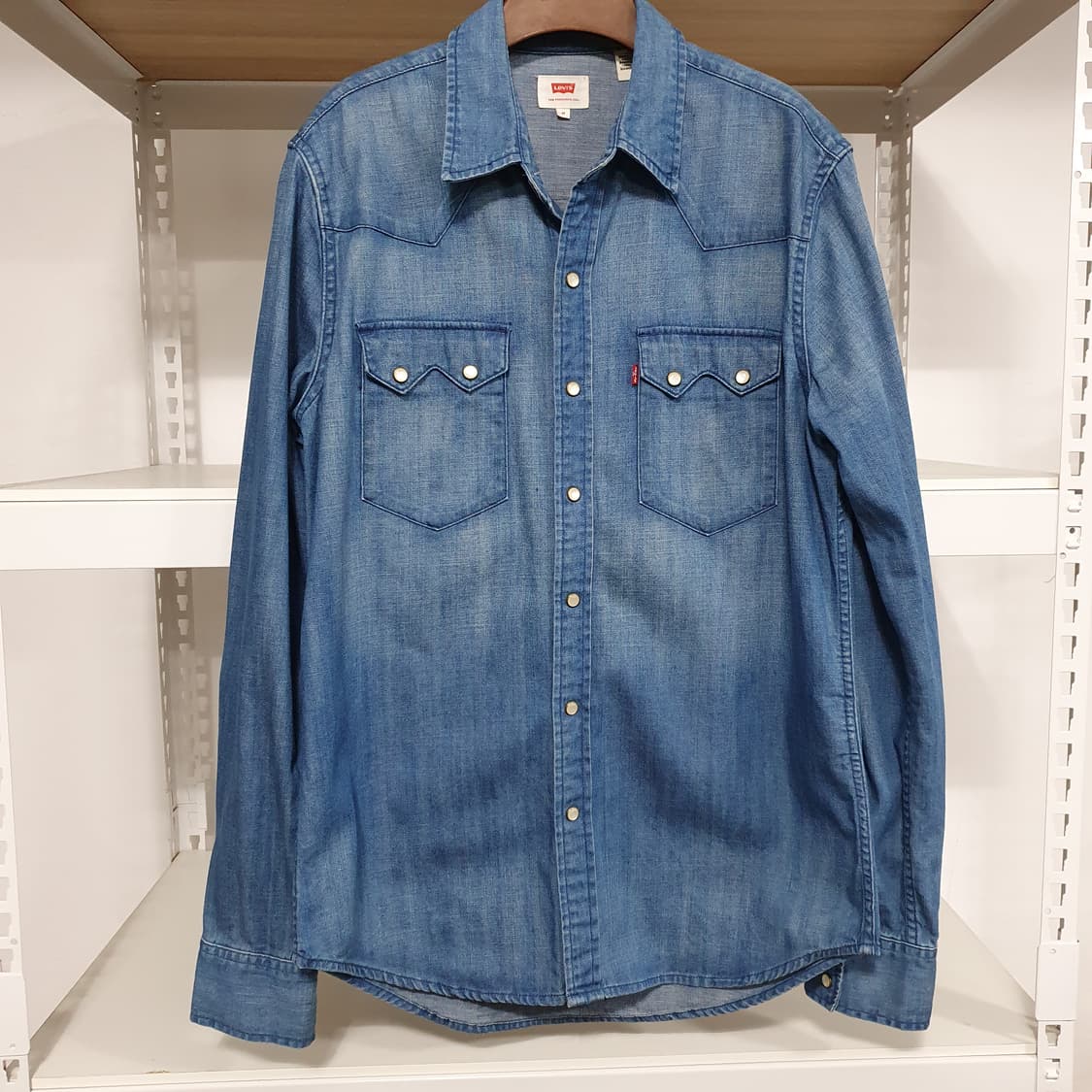 리바이스 데님 웨스턴 셔츠 M(95) 상품이미지1