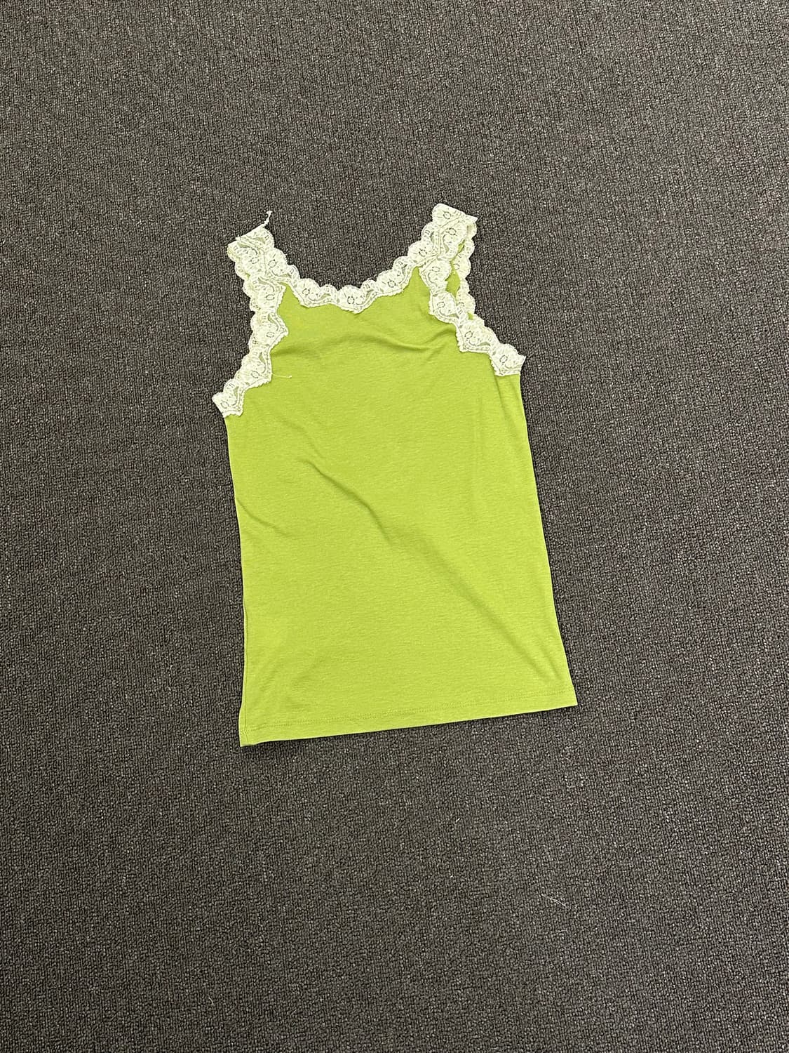 OS)Japanese vintage 여성 레이스 나시 상품이미지4