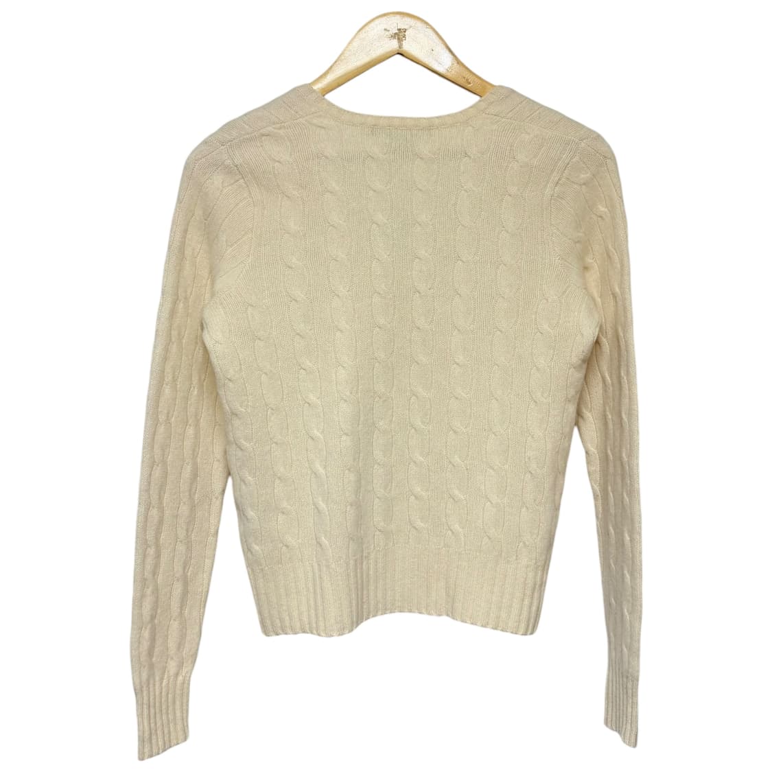 3775 랄프로렌 베이지 꽈베기 케이블니트 상품이미지3