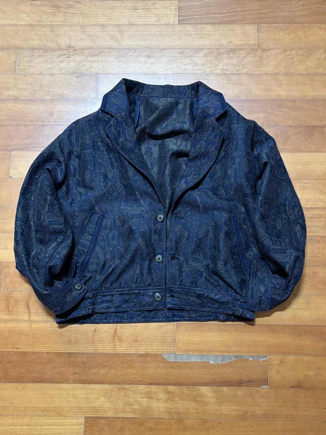 ysl wild pattern bomber cardigan L size 상품이미지1
