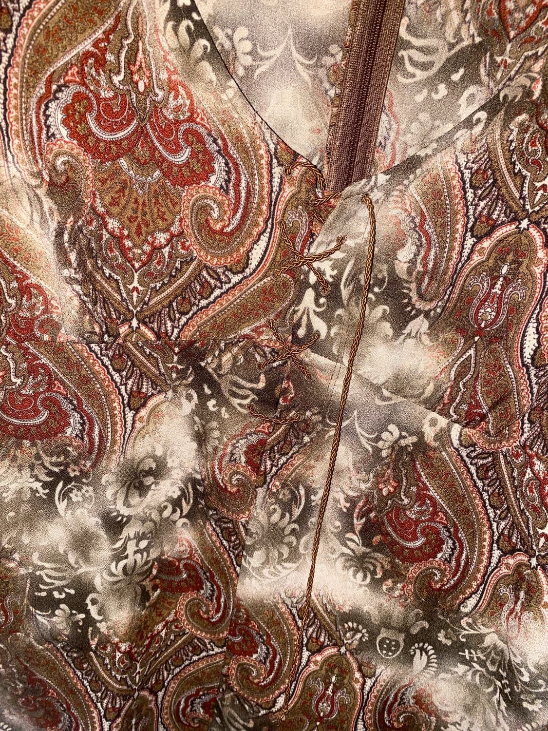 파우닝 오리엔탈 에스닉 블라우스 일본 빈티지 상품이미지1