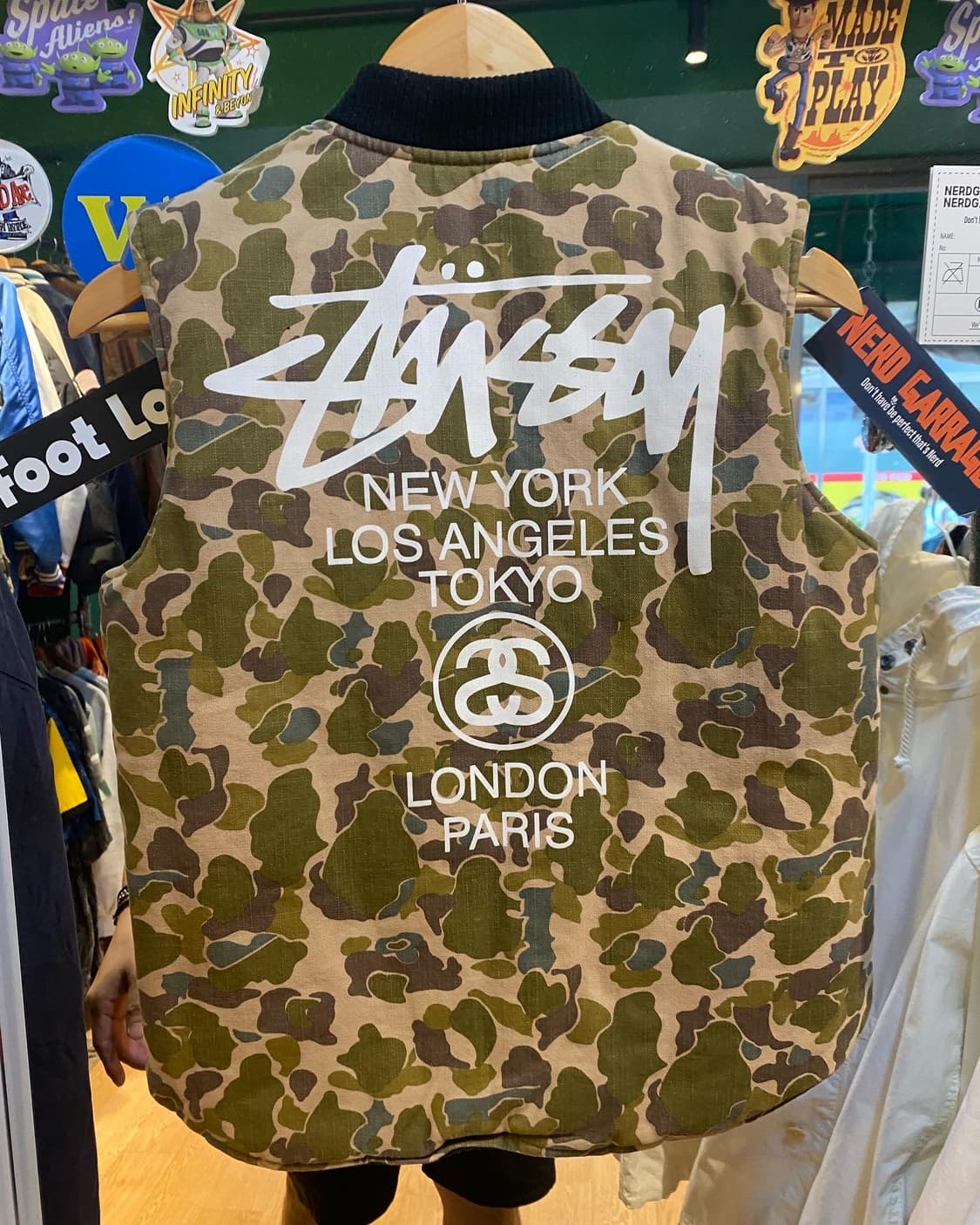 Stussy 리버시블 베스트 상품이미지1
