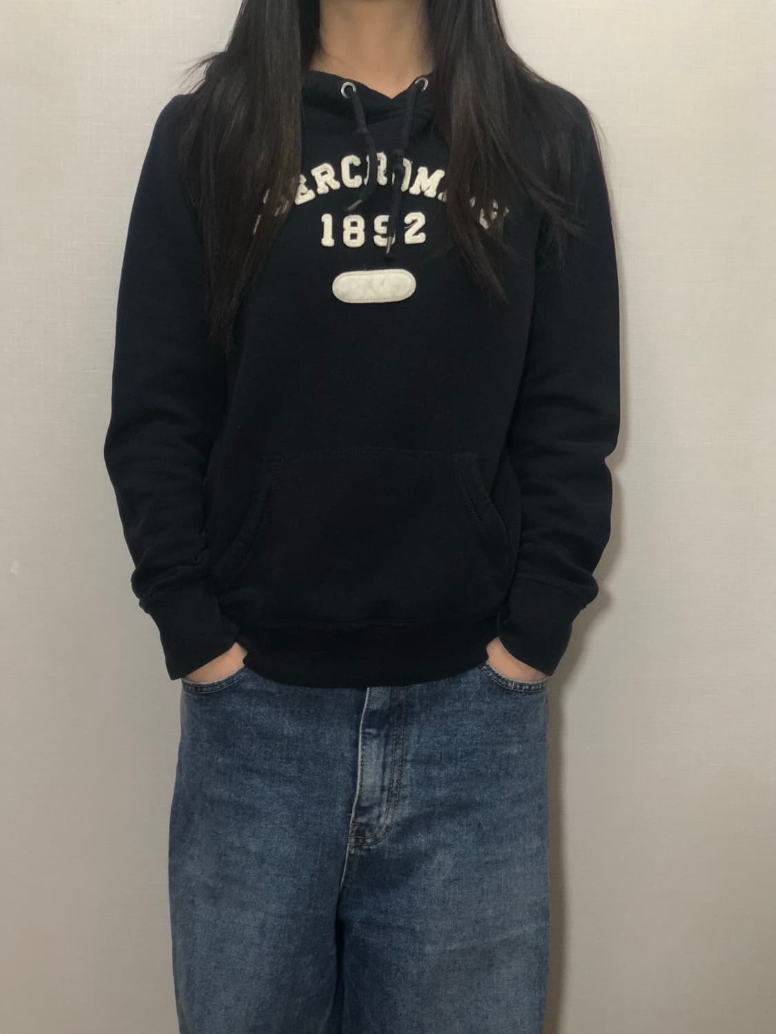 빈티지 아베크롬비 블랙 후디 상품이미지1
