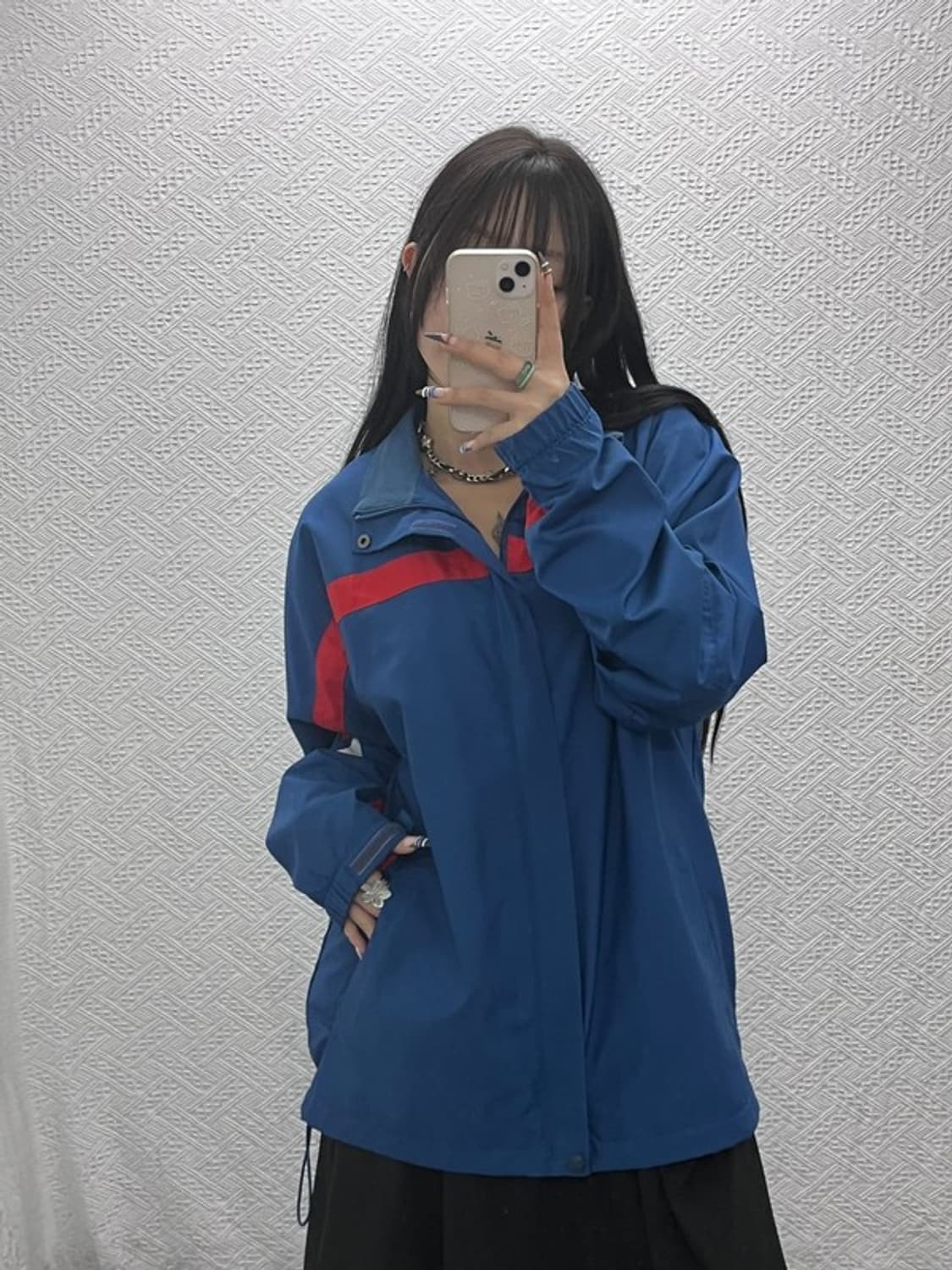 나이키 올드스쿨 레트로 00's 바람막이 자켓 XL C07804 상품이미지2