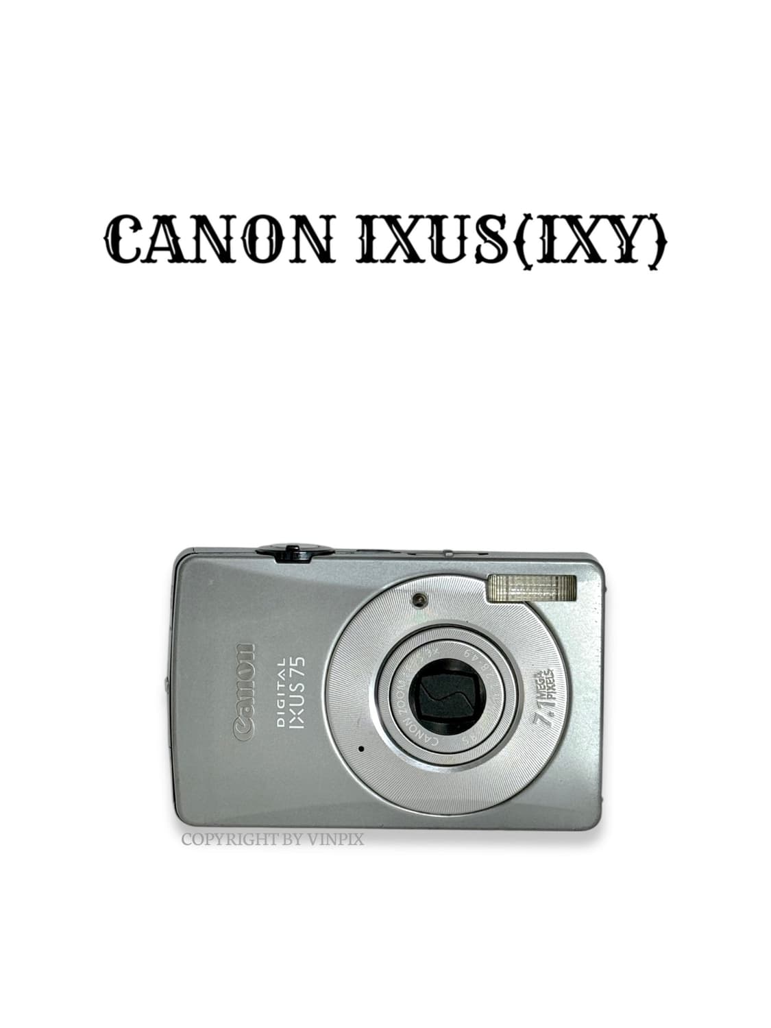 |유우시디카📷| 캐논 익서스 75(ixus 75) 디지털 카메라 디카 상품이미지1