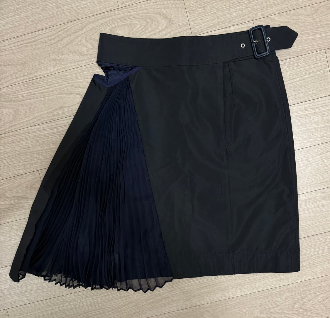 사카이 네이비 플리츠 스커트 2 상품이미지1