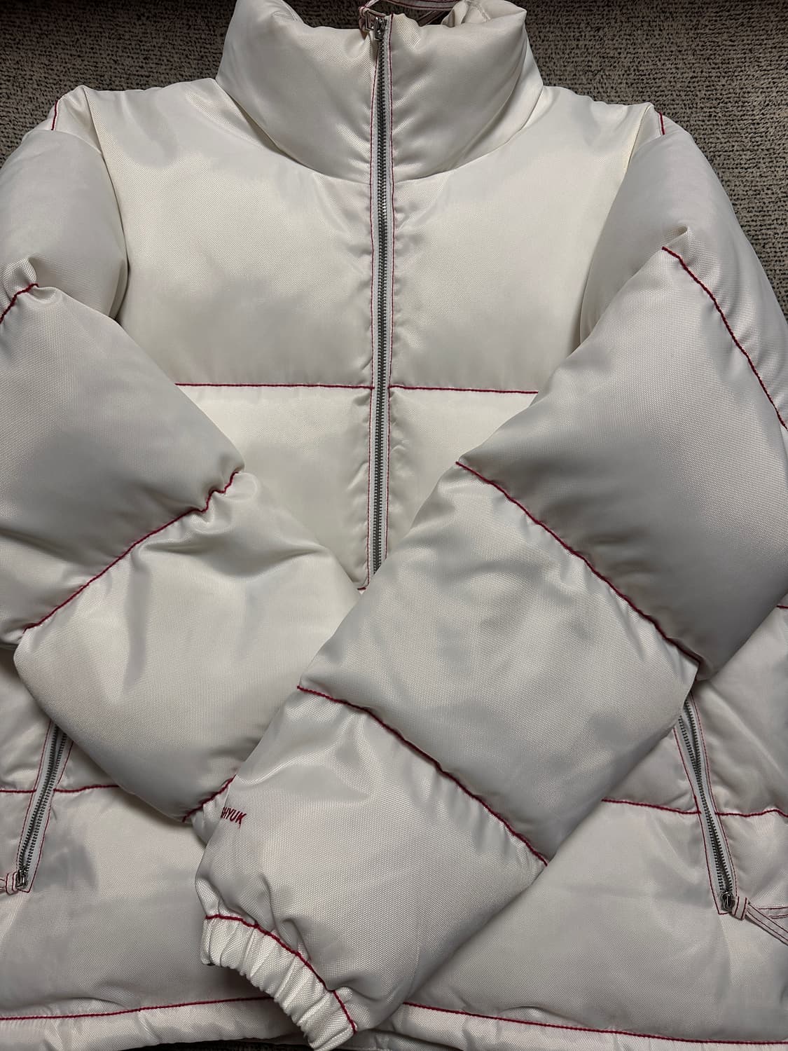 [XL] 강혁x탑텐 화이트 패딩 상품이미지1