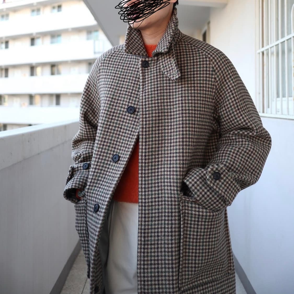 히스헤지스 테이크아이비 드레익스맛 발마칸 코트 상품이미지7