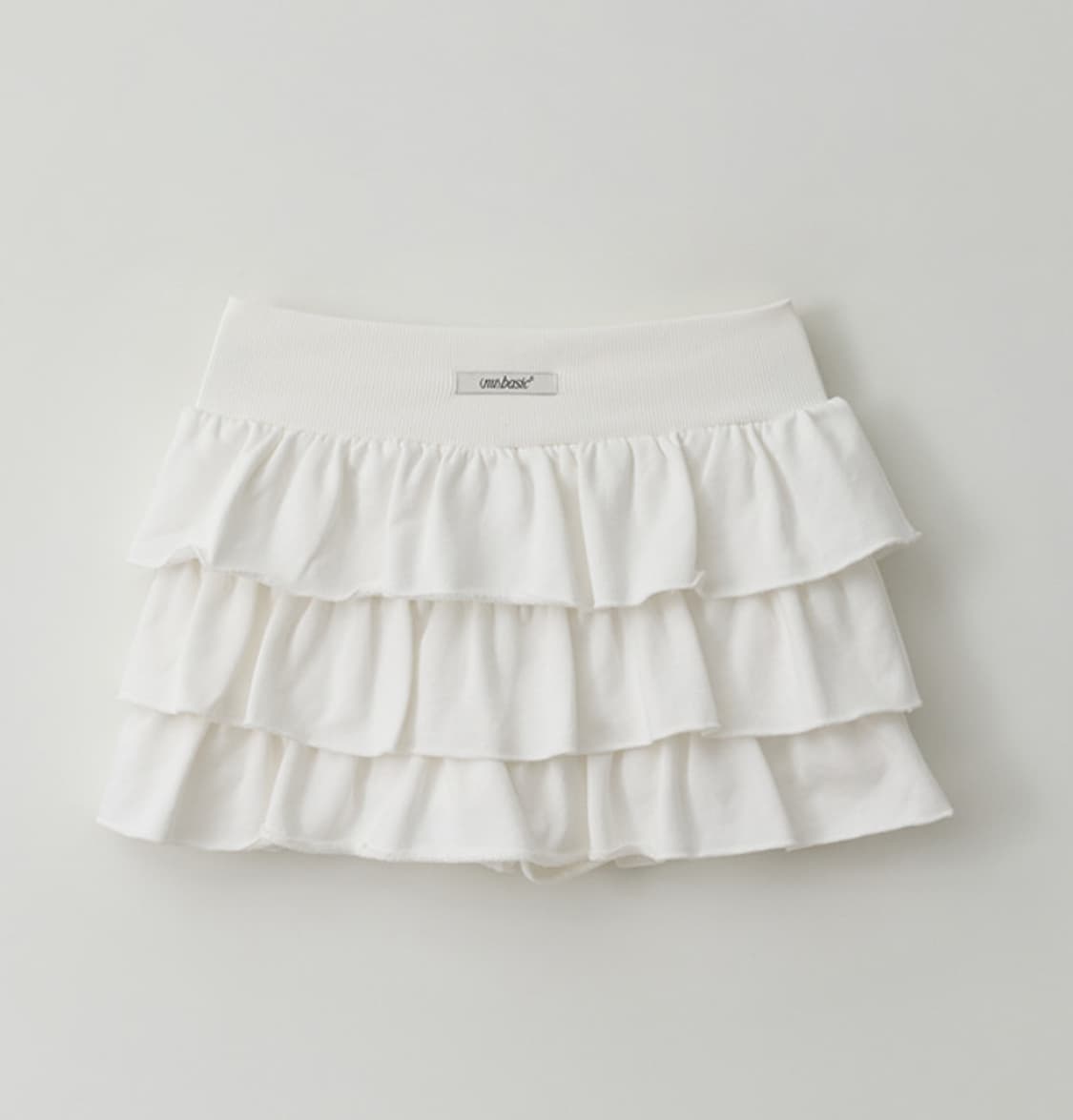 로라로라 누베이직 프릴 미니 스커트  상품이미지2