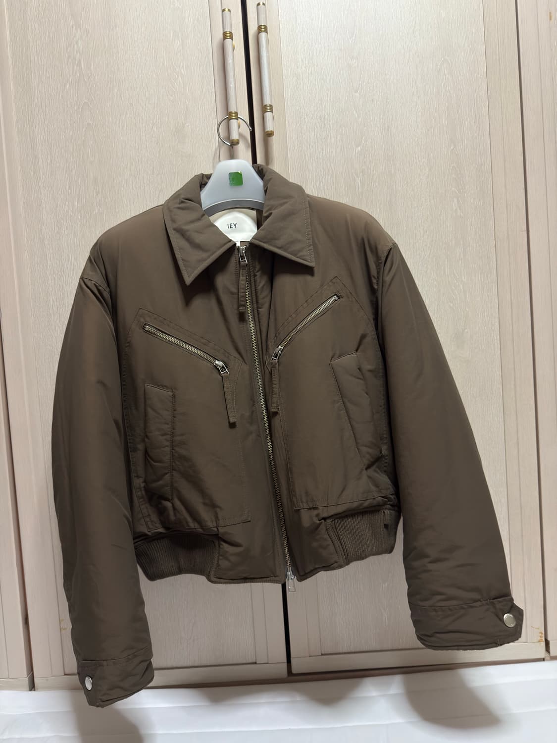 [M]이에이 패디드 크롭 점퍼 상품이미지2