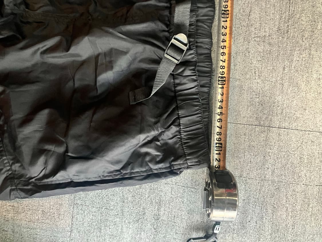 일본빈티지 올드스쿨스트릿 벨트 패딩팬츠 상품이미지2