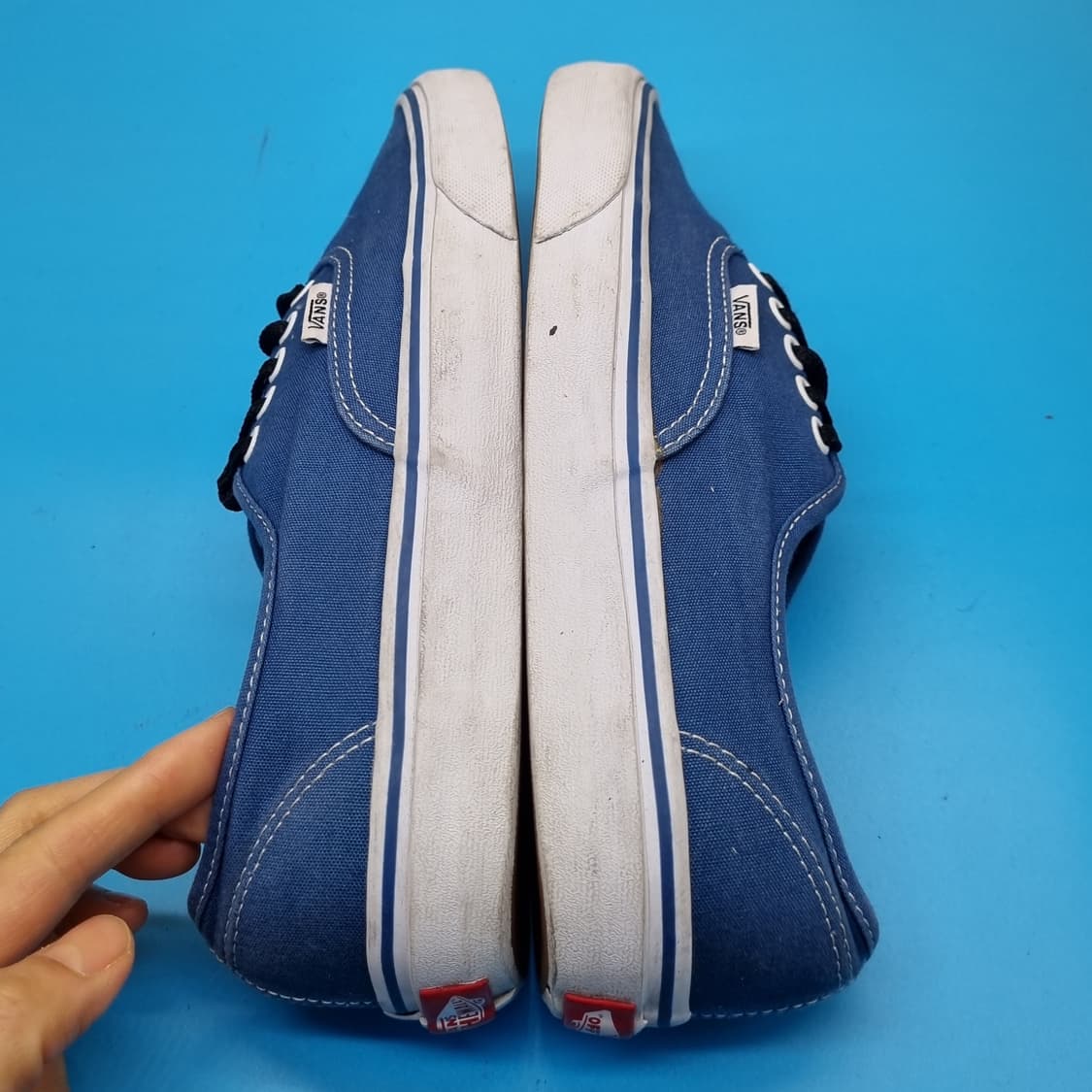 반스 어센틱 네이비 스니커즈 245 상품이미지5