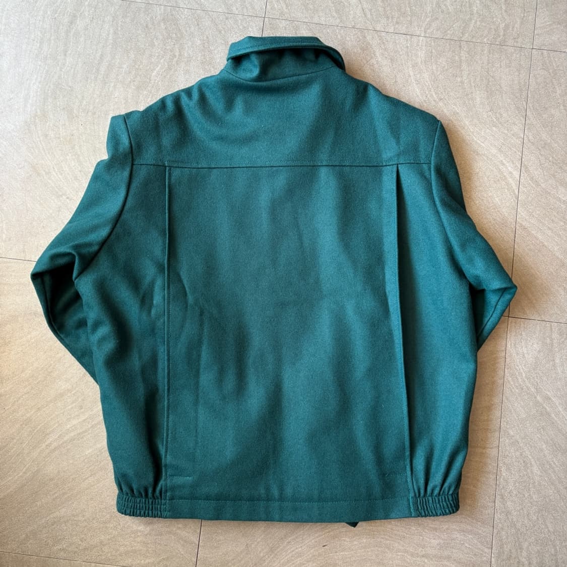 90s 90년대 미국 생산 펜들턴 그린 울 블루종 자켓  상품이미지8