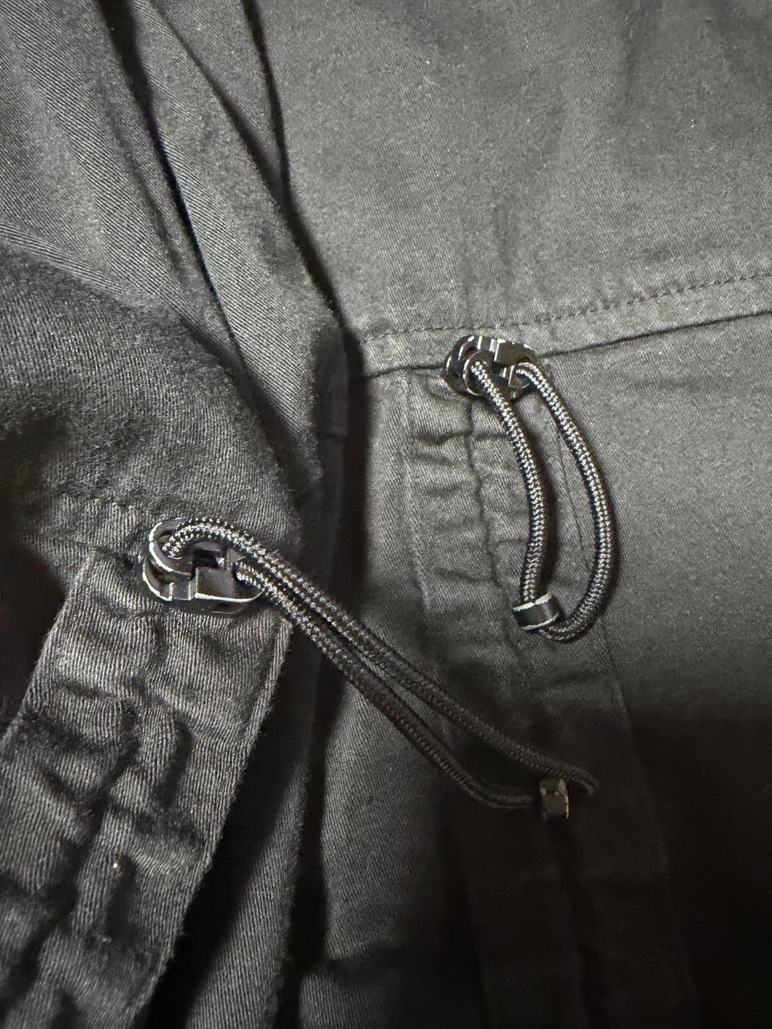 해칭룸 셔링 팬츠 블랙 상품이미지8