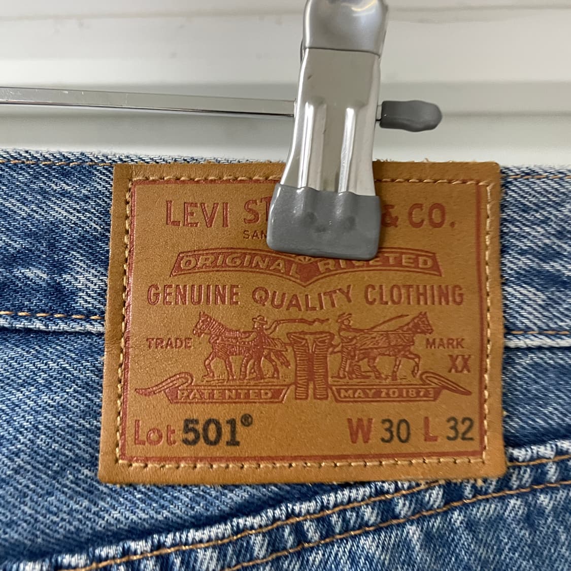 리바이스 501 데님 팬츠 W30 L32 상품이미지4