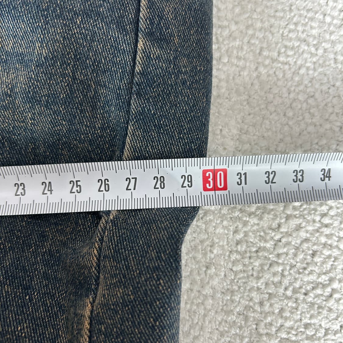 데님 워싱 와이드 팸츠 23 상품이미지6