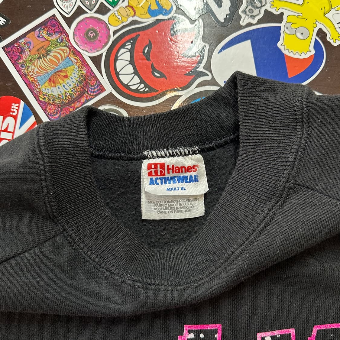 90s 헤인즈 워크 라이크 어 걸 스웻셔츠 XL 상품이미지4