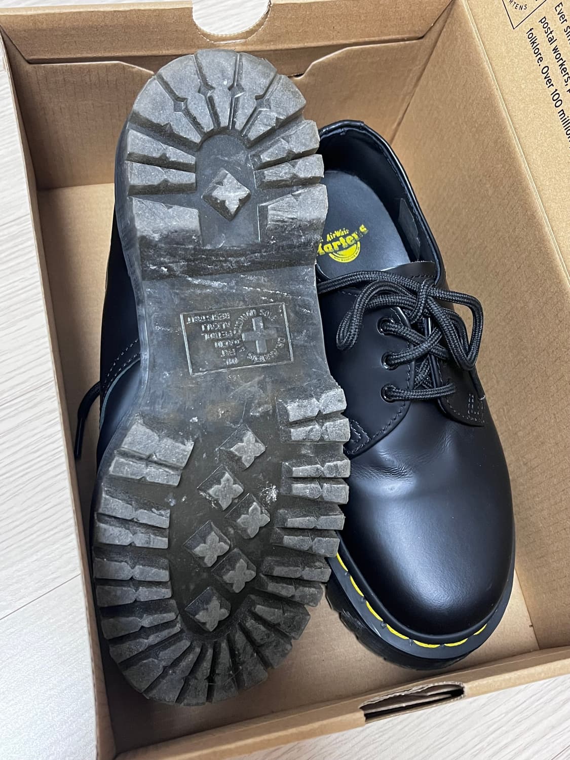 닥터마틴 1461 벡스 블랙 230 상품이미지5