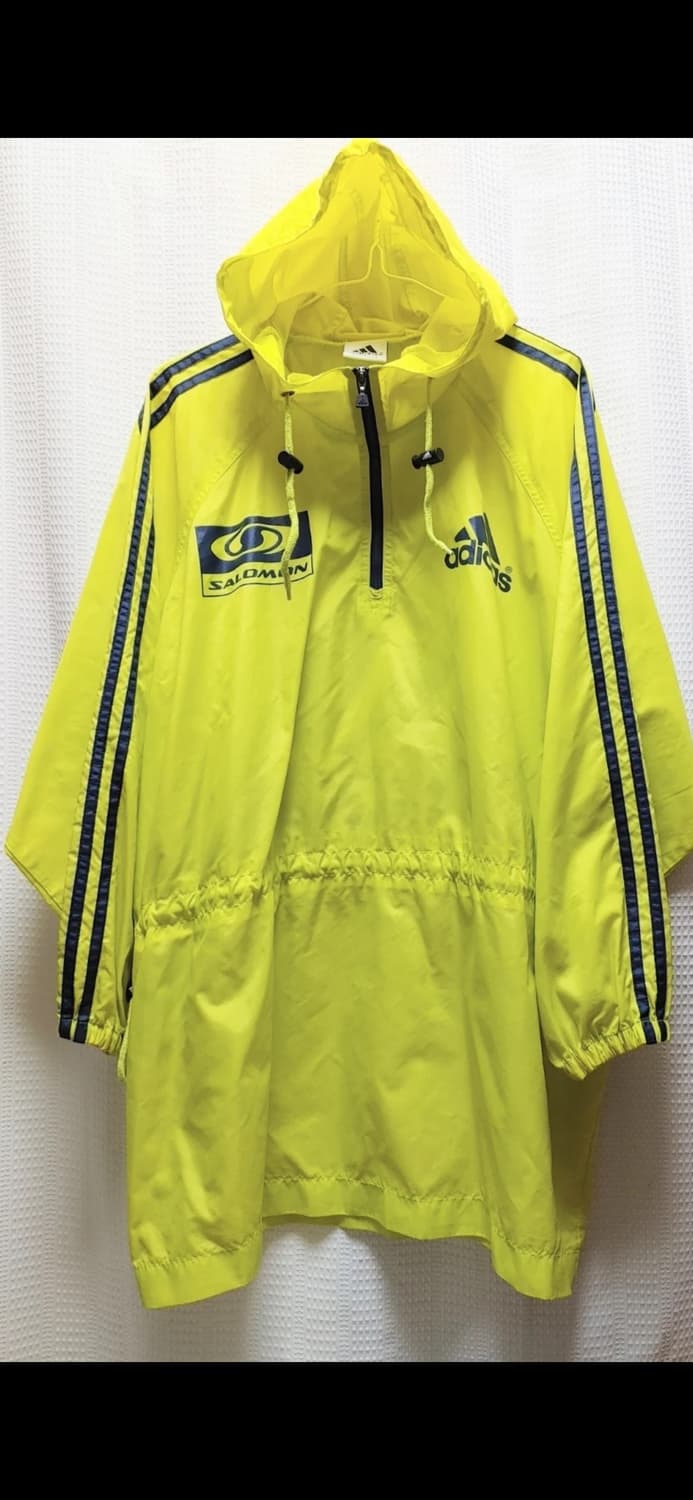 살로몬X아디다스 콜라보 레인코트 M 상품이미지1