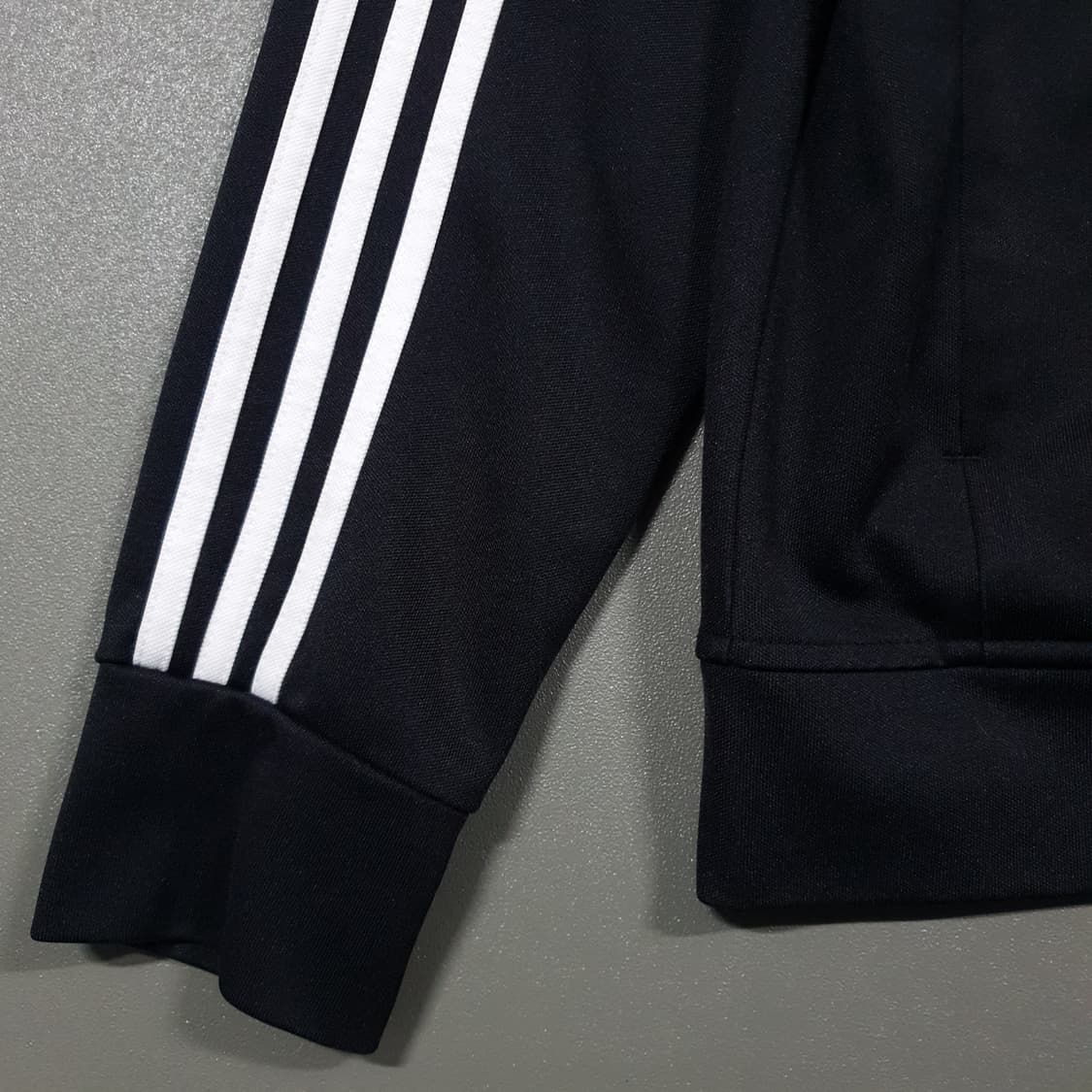 아디다스 유로파 파이어버드 트랙탑 져지 자켓 검흰 블랙 어항 희귀 100 상품이미지3