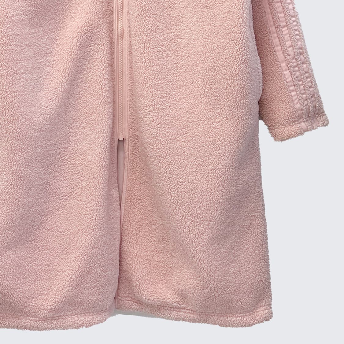 아디다스 양털 쉐르파 빅로고 리버시블 양면 코트 바람막이 자켓 점퍼 M 상품이미지3