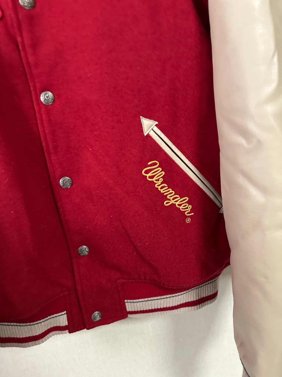 랭글러 x 커버낫 바시티 자켓 L 상품이미지3