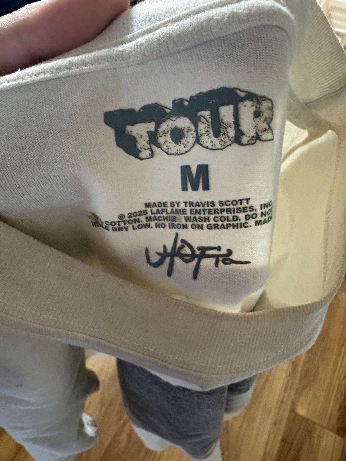 트래비스 스캇 WHERE WAS U TEE 상품이미지3