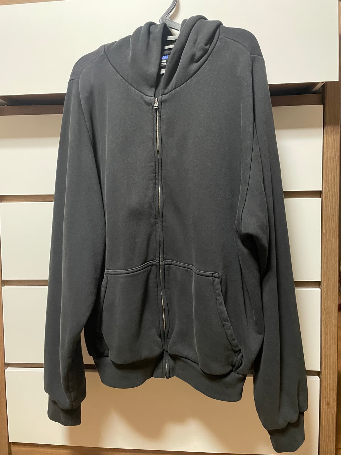 이지갭 후드집업 블랙 L 상품이미지1