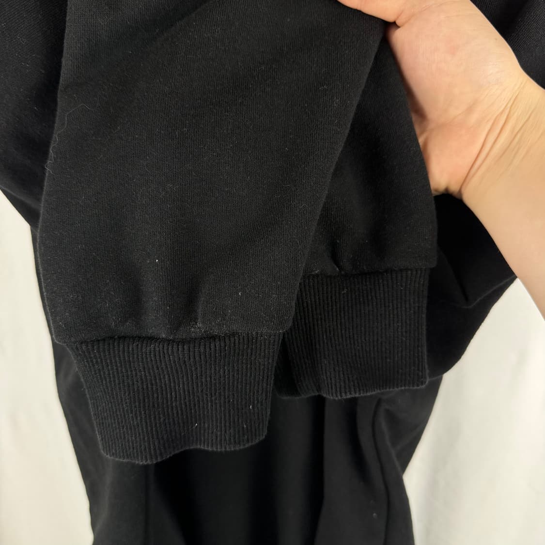  (무료배송)M) 지프 자수로고 후드 티 블랙 상품이미지4