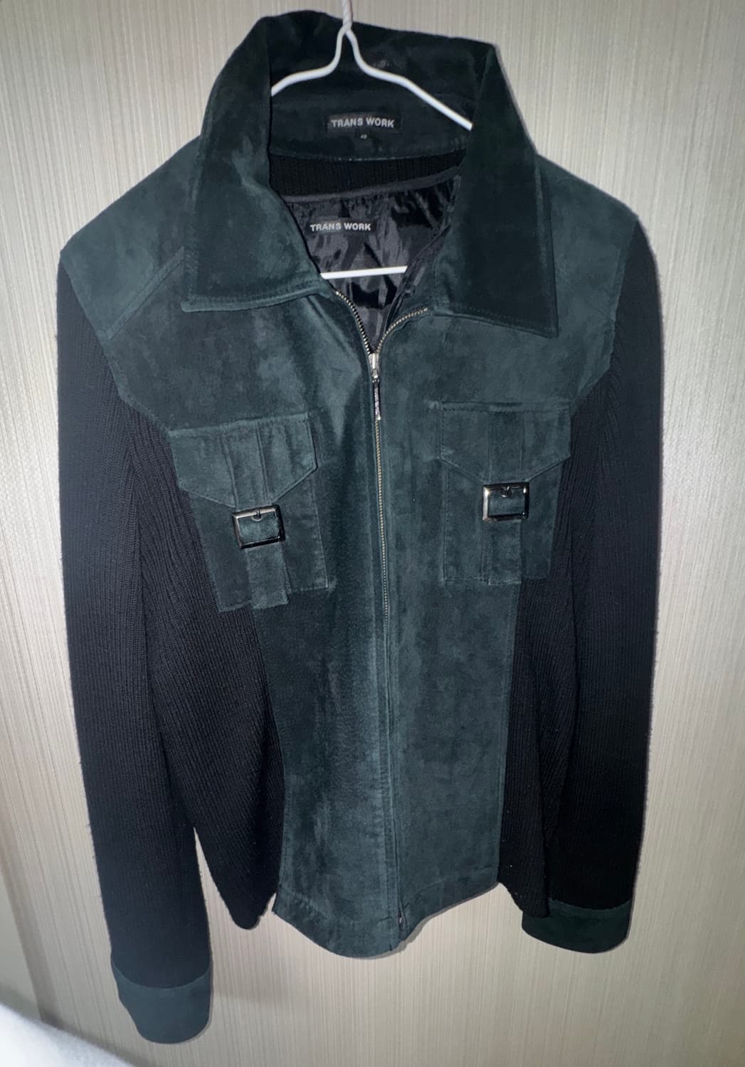 택포) 빈티지 자켓 블랙 판매 상품이미지1