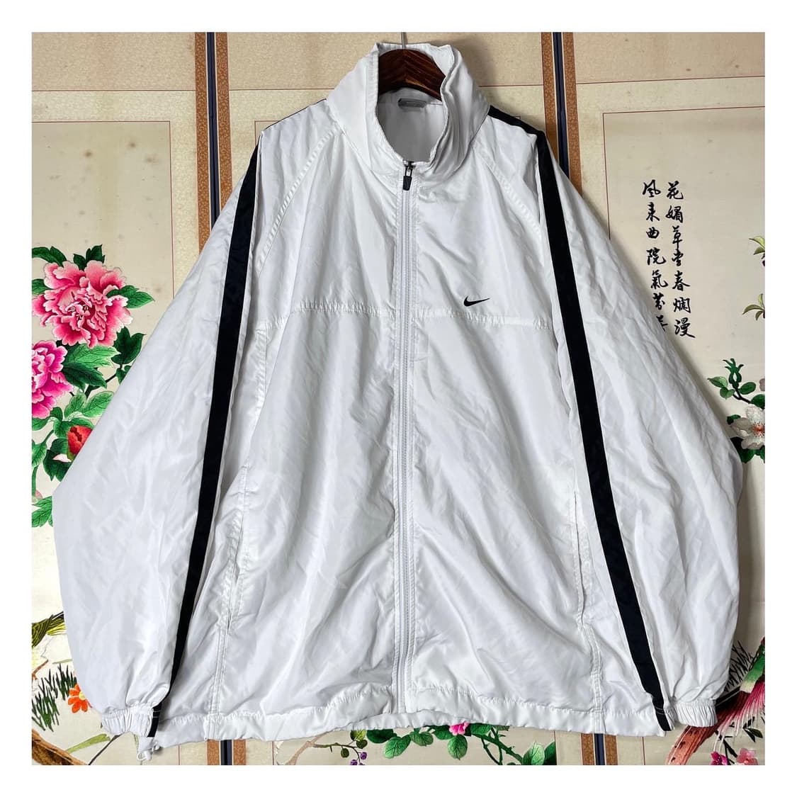 2002 나이키 NIKE 사이드라인 화이트 바람막이 상품이미지1