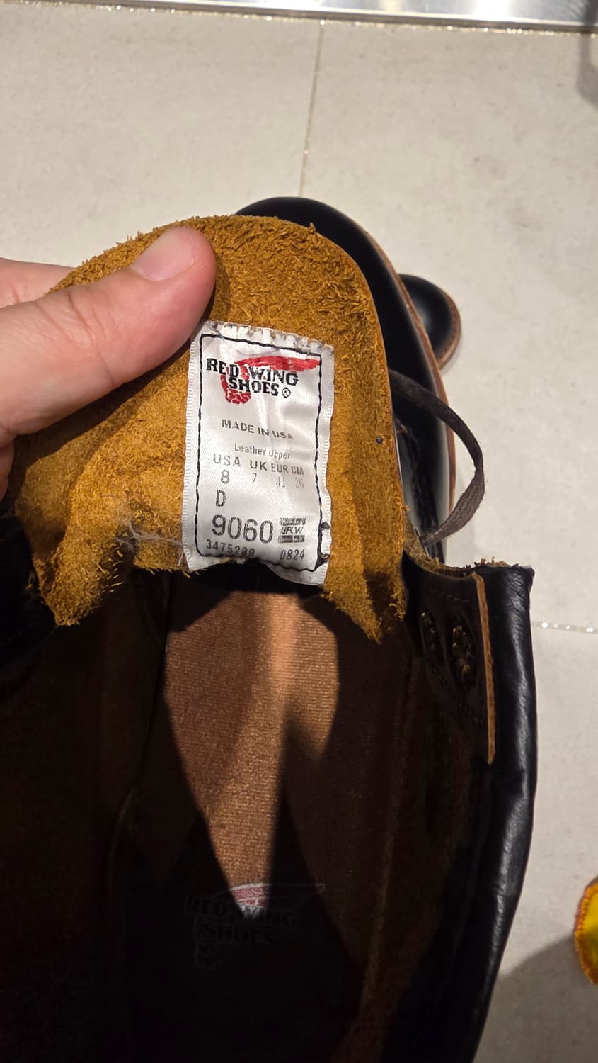 레드윙 백맨 9060 플랫박스 260사이즈 상품이미지4