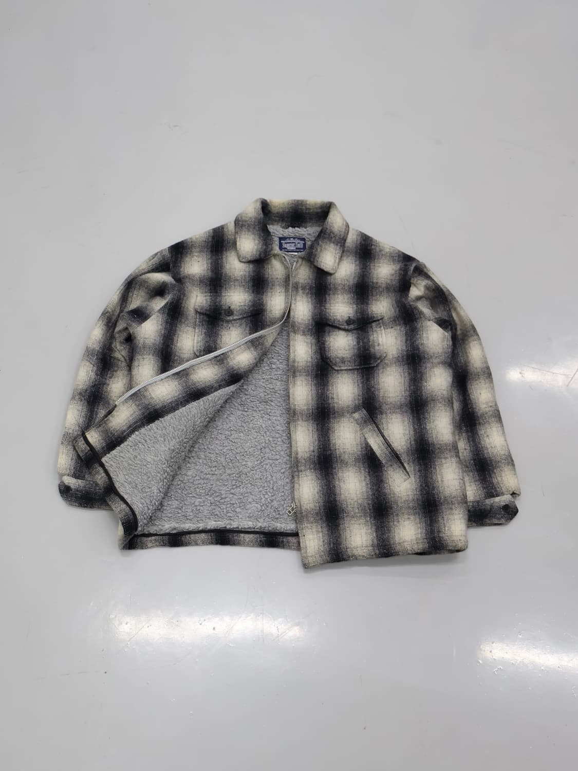  Superior Field Sherpa Check Zip Jacket 상품이미지2