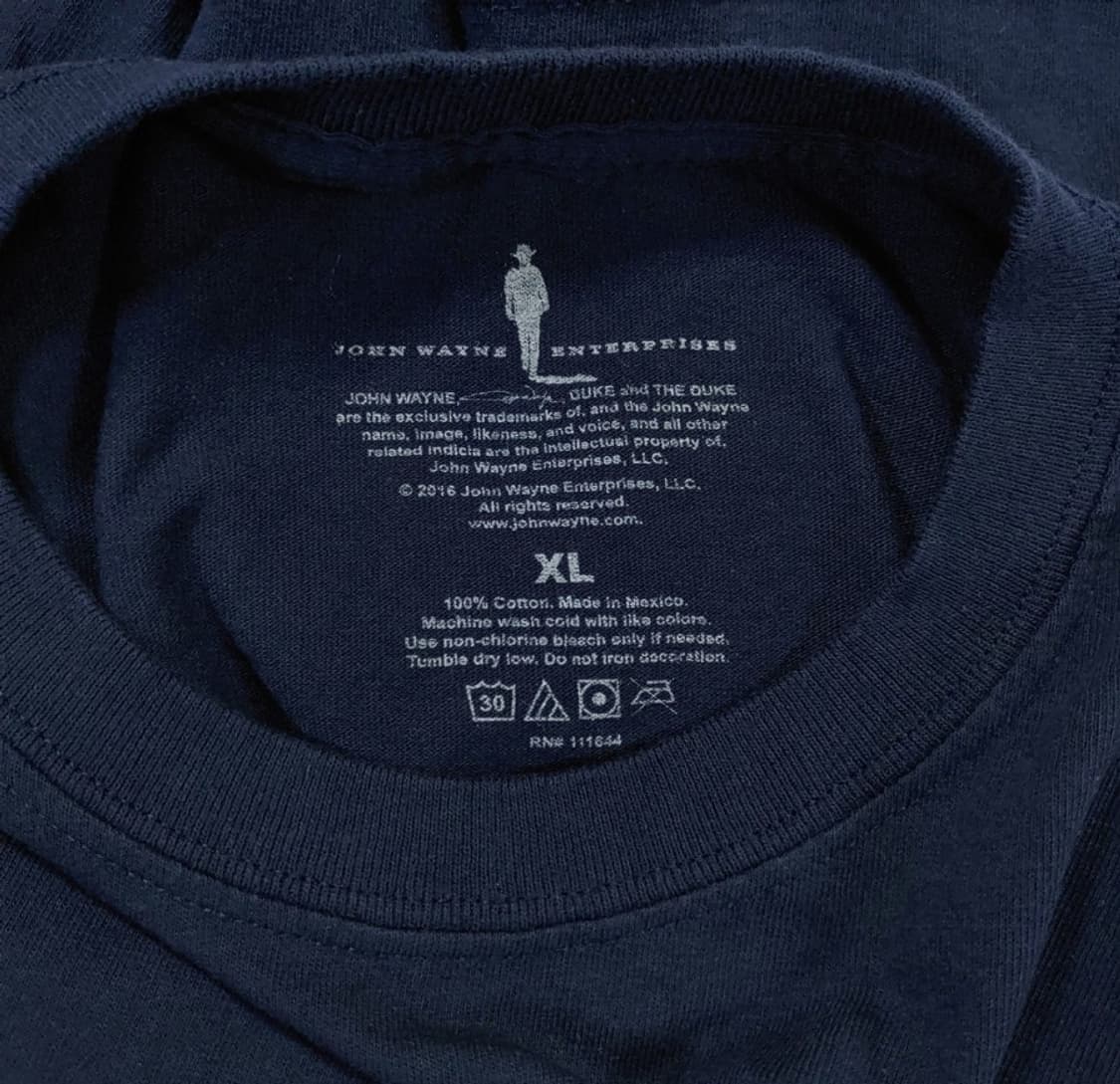 존웨인 카우보이 반팔 티셔츠 XL 상품이미지6