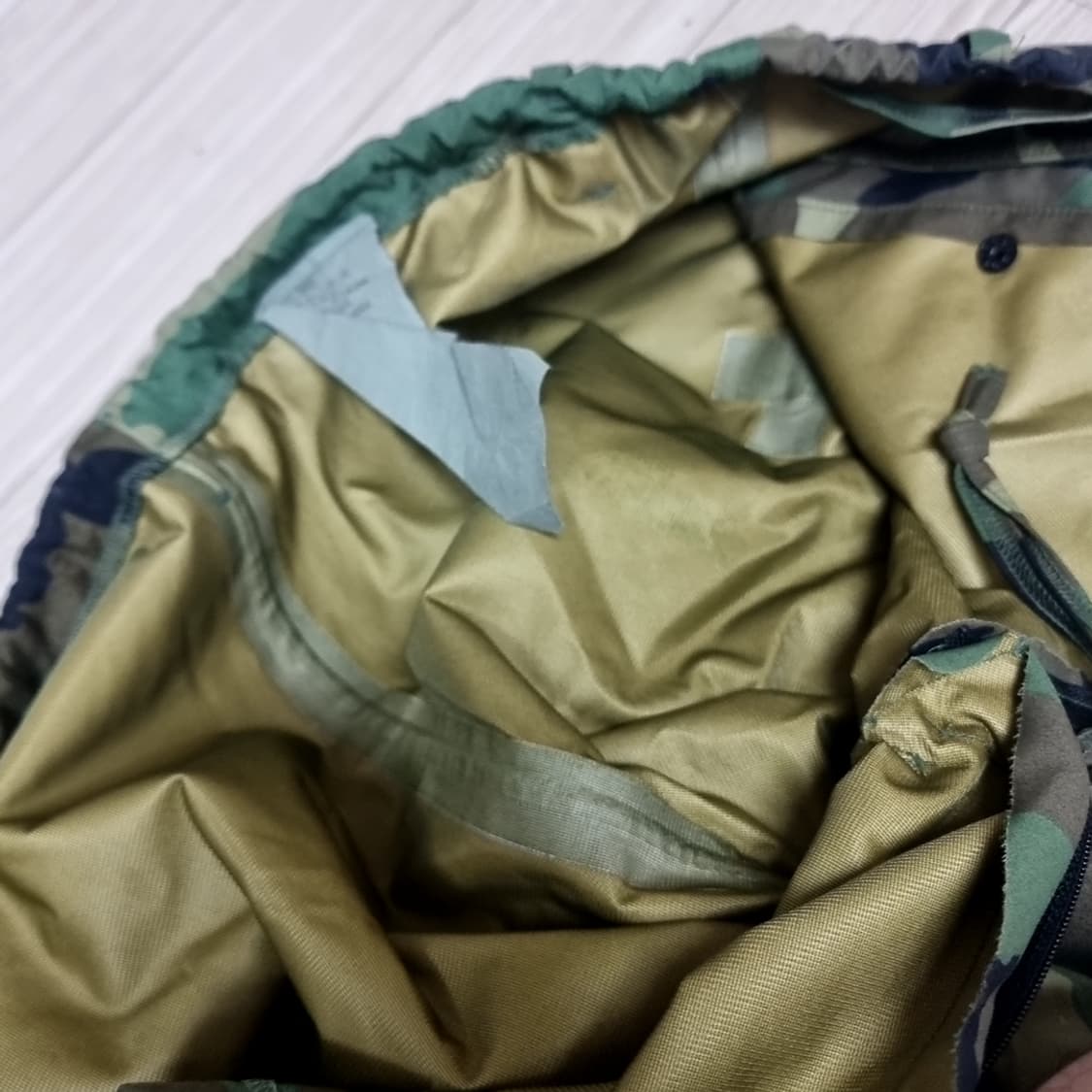 미군 우드랜드 카모 고어텍스 밀리터리 팬츠(라지숏) 상품이미지4