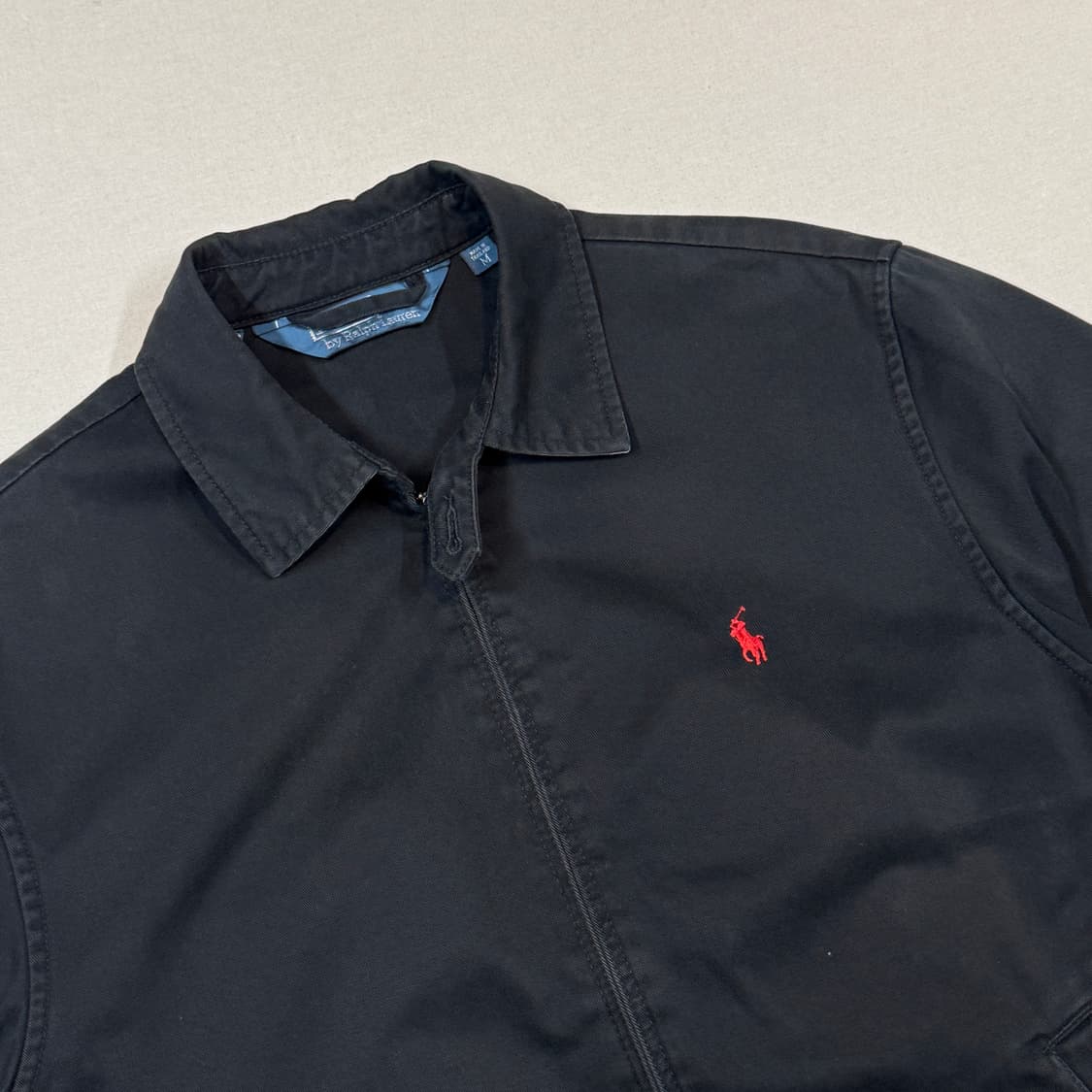 M) 폴로 랄프로렌 베이포트 스윙탑 코튼 자켓 블랙 상품이미지4