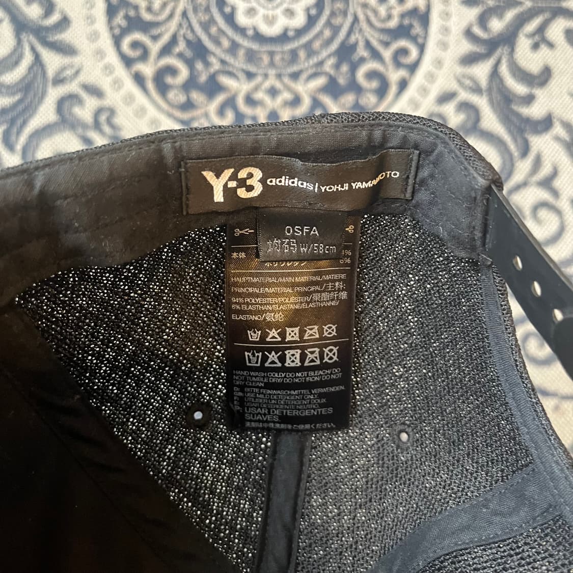 Y3 볼캡/W1820 상품이미지4